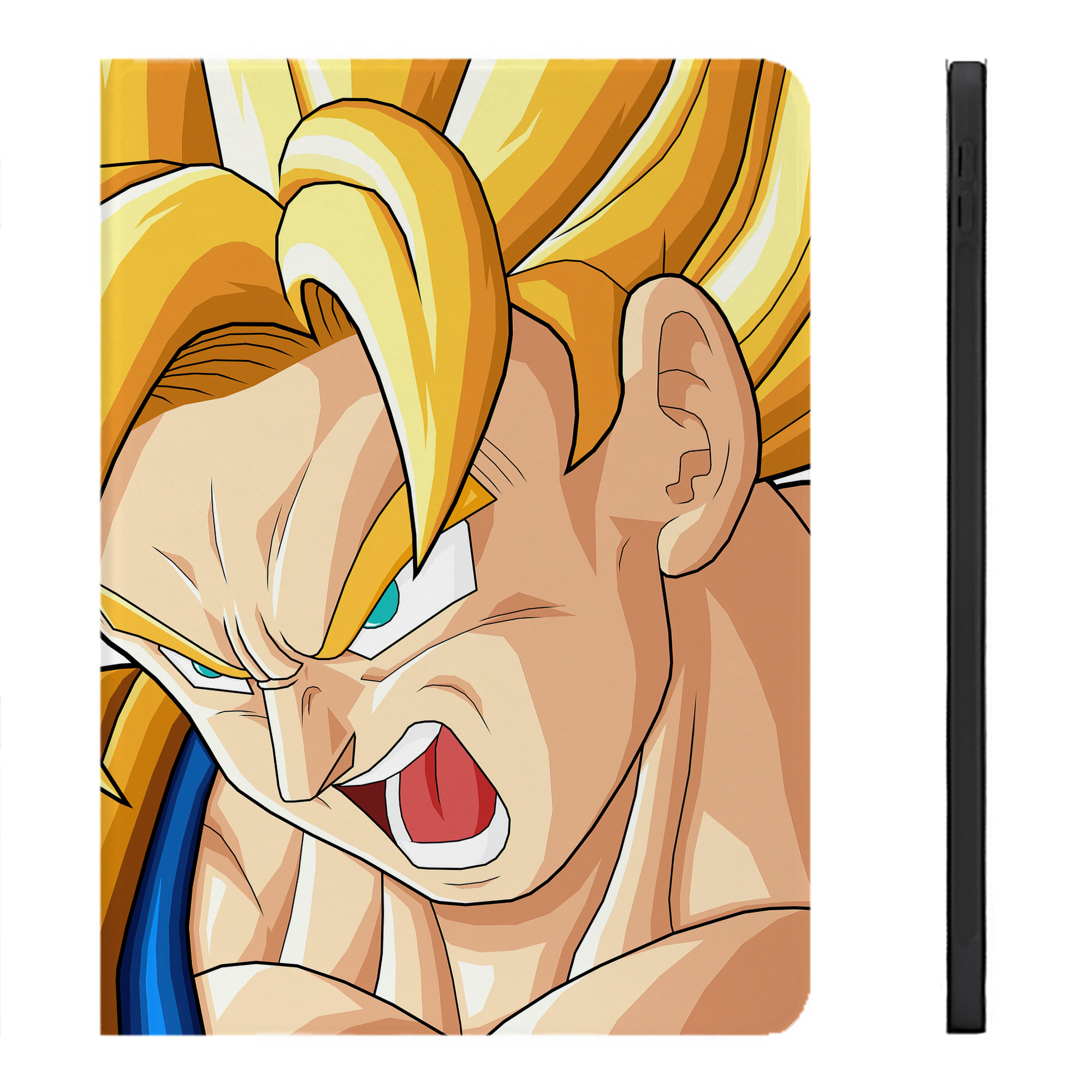 （画像用） ドラゴンボール DRAGON BALL IPadケース ペンホルダー付き ブックスタイルデザイン